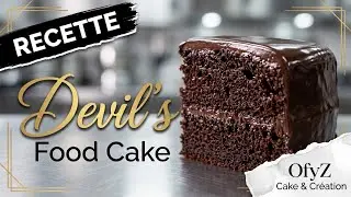 🍫 Recette Devil’s Food Cake Moelleux et Intense – Le Gâteau Chocolat des Gourmands 😍