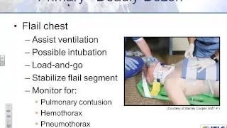 ITLS Ch 6 - Thoracic Trauma