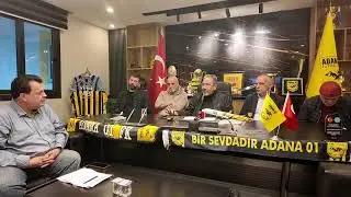 ADANA 01 FK BAŞKANI MENDERES KUTLU İLE ÖZEL RÖPORTAJ