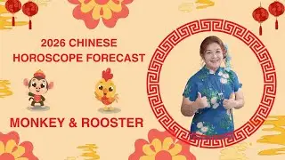 Прогноз китайского зодиака на 2026 год: Обезьяна и Петух #2026chinesehoroscope #2026chinesezodiac