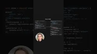 Fetch vs Axios: Which one is Better for your Next React Project #reactjs