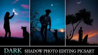 Dark shadow photo editing picsart  || dark shadow photo editing Lightroom / snapseed #01dreameditz