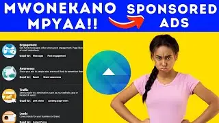 SPONSORED ADS:Jinsi Ya Kuset Tangazo La Sponsored ads Kwenye App ya Meta Ads💰