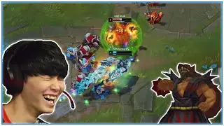 Chovy gets solo killed by Udyr MID [TRACKING THE PROS]