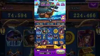 Win the Jackpot On An Online Slot Machine Game.🎁🎪🥇🎰#coinpusher #jackpot #mobilegame