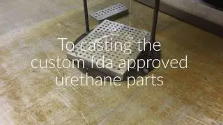 FDA Approved Urethane Parts - FDA Polyurethane Rollers