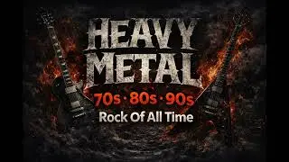 ☠️🔥 HEAVY METAL 70s • 80s • 90s | Dark Metal Rock Mix (All-Time Hits)