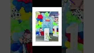Toy story birthday theme #balloon #balloonparty #party #babyshowertheme #kidspartyideas #balloons