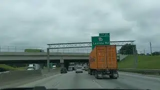 A drive on I 20 W to I 285 N in Atlanta!