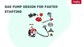 Greenleaf 2HP 43CC 4-Stroke Brush Cutter- BP-GX-35TA- Ultimate Garden Tool