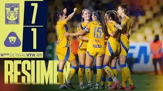 📹 El Resumen Femenil | Tigres 7-1 Pumas Femenil | Cuartos de Final Vuelta | Apertura 2024