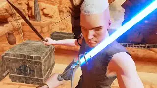 I became a Star Wars warrior in Blades and Sorcory