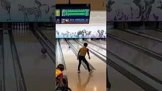 877.外のラインだけど飛ばないなぁ！ #bowling #スイングトップ #ボウリング #ストライク #ディグワールド名古屋 #shorts #43ft