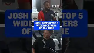 Josh Downs Ranks His Top 5 WRs of All Time 👀🔥