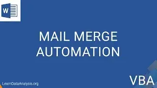 Automate Mail Merge to Save Each Record Individually in MS Word | Step-By-Step Word VBA Tutorial
