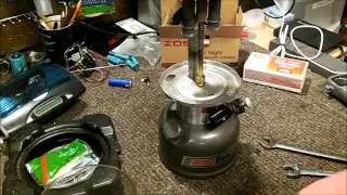 Troubleshooting The Coleman Dual Fuel Lantern: Part 1