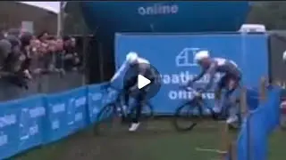 Schreckmoment beim Azencross: Van der Poel siegt trotz Fan-Zwischenfall &ndash; Van Aert ohne Chance