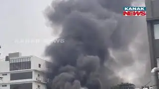 Fire Breaks Out At A Private Company In Noida Sector 3, Fire Tender At The Spot In Nodia