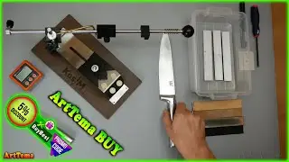 KosiM Lite - how to sharpen a knife with a handheld sharpener
