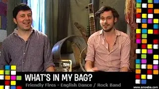 Friendly Fires - What's In My Bag?