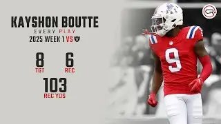 Kayshon Boutte Week 1 Highlights | Every Target and Catch vs Raiders