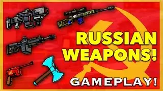 Pixel Gun 3D - Russian Weapon Gameplay!
