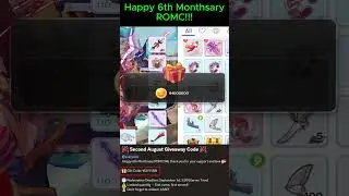 Happy 6th Month Ragnarok M Classic! #ROMC #zenyonly #ROMCcreator #RyshUp