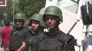 Egyptian army secures state television broadcaster