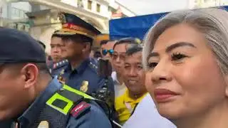 Inspection at the Quiapo Church for the Feast of Black Nazarene led by Honey Lacuna-Pangan