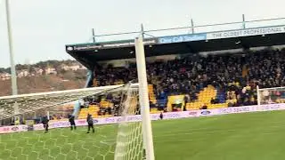 And it’s live and cold #bcafc #efl #stags 
