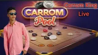 Ali__Kite__Gamer My Fist Gameplay Carrom King 🔥 Carrom Game Live stream #carrom Carromclub #gaming