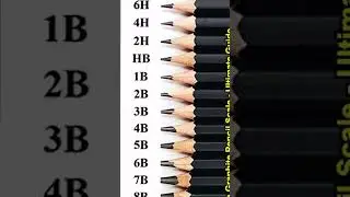 What is the meaning of HB written on lead pencils.