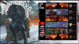 Vixsey vs ItzCrackFoo 😱😱 6v6 against Vixsey, Qiexa, Zapict, Pedxi, AyBonBon, & ItzQuads