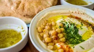 Hummus x 4 and Hot Hummus