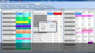 Displaying and Working with Multiple Staff Schedules - Intellicate Schedule24 Scheduler