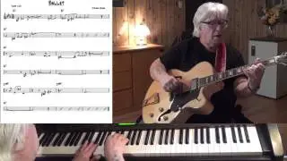 Ballet - Jazz guitar & piano cover ( Michael Gibbs )