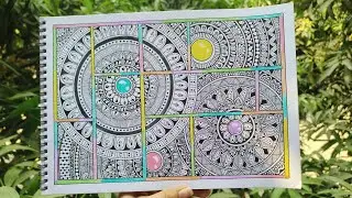 How to draw Mandala Art creative idea |Mandala Art Design| Mandala Art | Step-by-Step Guide Drawing