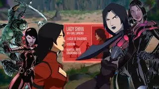 Lady Shiva - All Scenes (Young Justice S3)