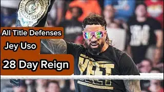 Every WWE Intercontinental Championship Title Defense of Jey Uso&rsquo;s 1st Reign (28 Days)