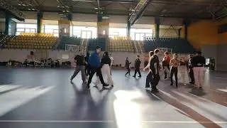 Szalagavató főpróba 13/B BKSZC Erzsébet Királyné Szépészeti Technikum 