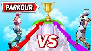 *CARRERA PARKOUR* 50 NIVELES FORTNITE PARKOUR