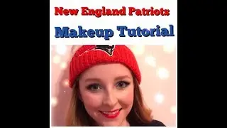 New England Patriots Inspired Makeup Tutorial