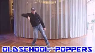 Oldschool Popping Dance - Street Dancing -  Poppin Wizard