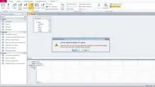 Как создать запрос на обновление в Microsoft Access