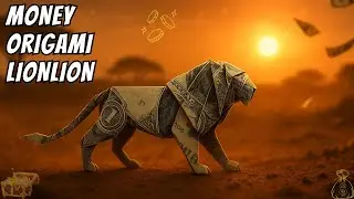 Money Origami Lion &ndash; How to Make a Stunning Lion from Dollar Bills 💵🦁 | Step-by-Step Guide