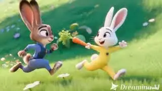 Truyện Hai ch&uacute; thỏ con