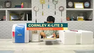 Instalasi dan penggunaan alat pemeriksaan elektrolit Cornley K-Lite 3