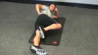 Side Lying Clam Leg Fitness & Health Exercise Stretch at Train Boston.