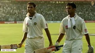 Rahul Dravid and VVS Laxman Thrash Australia in Thrilling 2001 Kolkata Test l Eden Garden test Match