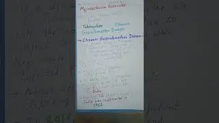 Tuberculosis Introduction || Classification of Anti-Tubercular Drugs || Pharmacology || B. Pharmacy